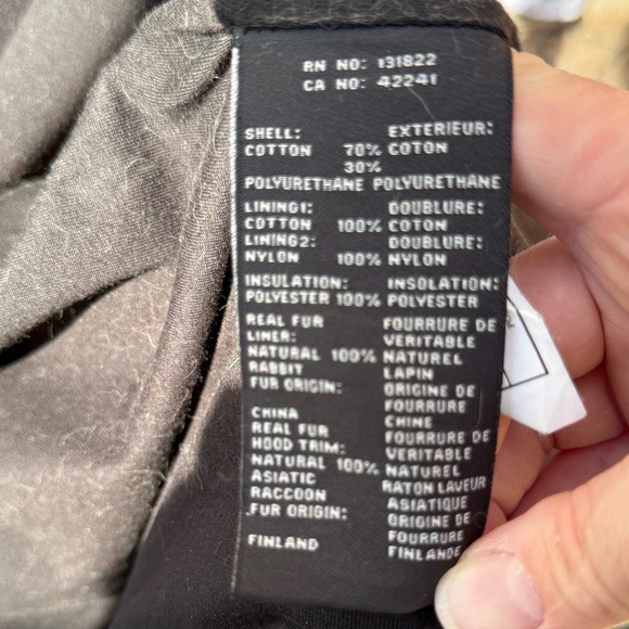 SAM. Rabbit fur lined jacket - Picture 16 of 16